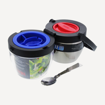 Термос для еды Thermos TS3430 SS 1L (Steel/Clear/Black +7h/-12h)